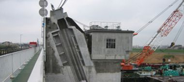 Gyotoku Operable Weir Renovation Work