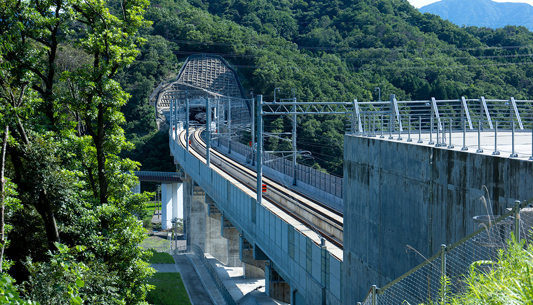 写真:深山トンネル