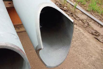 パイプ先端の形状は非常に複雑になった