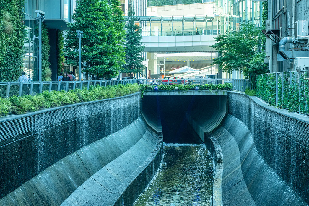 写真:渋谷川