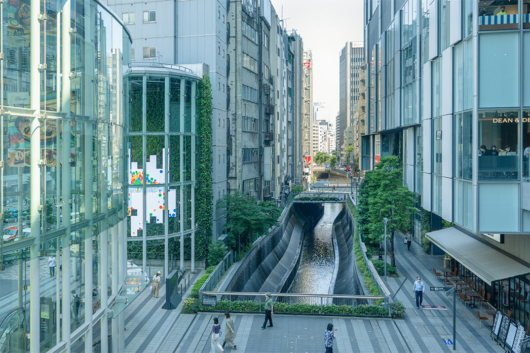 写真:渋谷川