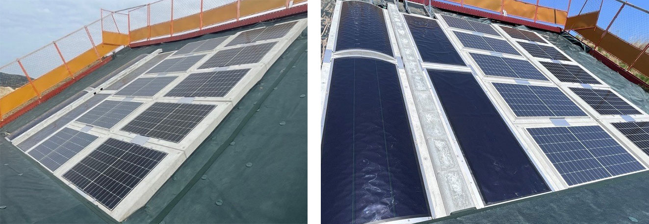 太陽光発電ブロック現地写真